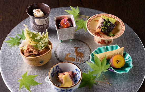 イメージ：薬の発祥の地である奈良にちなんだ　和漢香る日本料理
